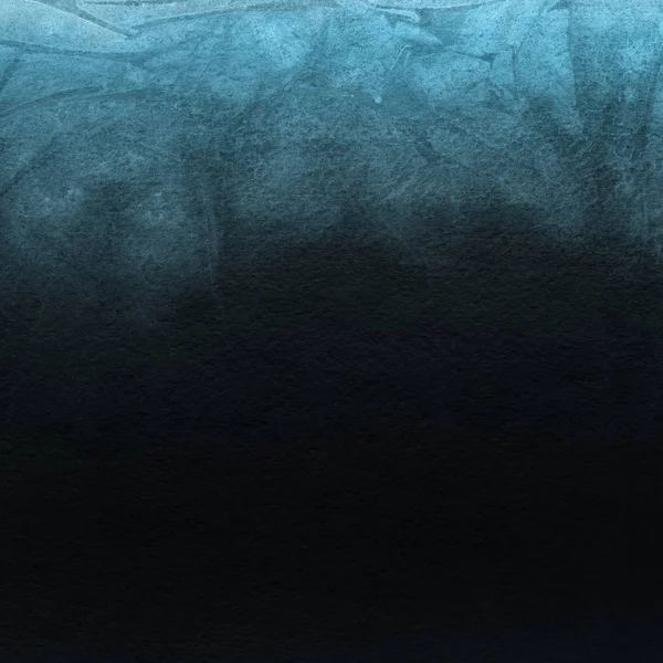 水彩画のペイントテクスチャを持つ濃い青色の抽象的な背景 — ストック写真