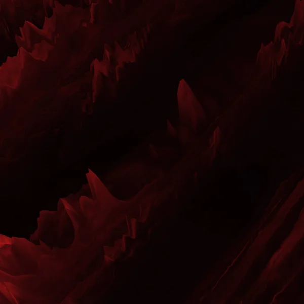 水彩画のテクスチャを持つ抽象的な黒と赤の背景 — ストック写真