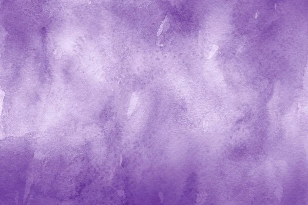 Абстрактный Фиолетовый Фон Текстурой Акварели — стоковое фото