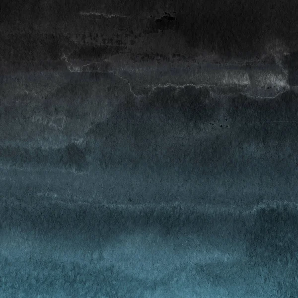 Fundal Abstract Albastru Închis Textura Vopselei Acuarelă — Fotografie, imagine de stoc