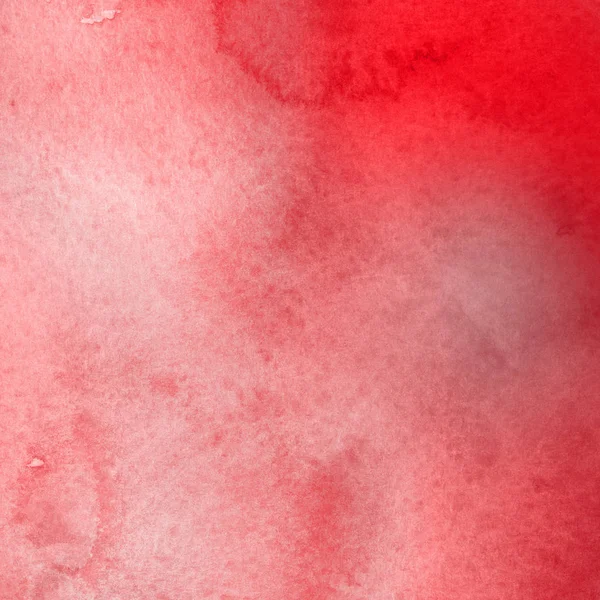 Sfondo Astratto Rosso Con Texture Vernice Acquerello — Foto Stock
