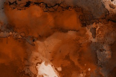 turuncu sıvı mürekkep, dijital duvar kağıdı