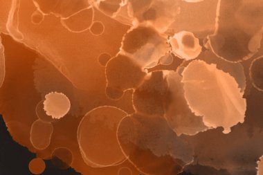 turuncu sıvı mürekkep, dijital duvar kağıdı