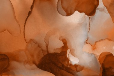 turuncu sıvı mürekkep, dijital duvar kağıdı