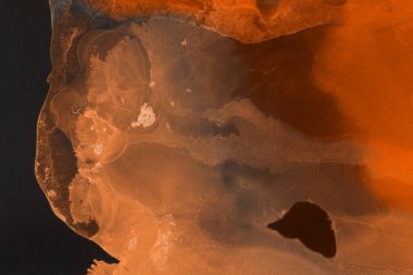 turuncu sıvı mürekkep, dijital duvar kağıdı