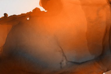 turuncu sıvı mürekkep, dijital duvar kağıdı