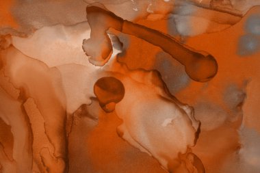 turuncu sıvı mürekkep, dijital duvar kağıdı