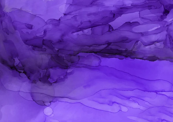 Tinta Líquida Púrpura Fondo Pantalla Digital —  Fotos de Stock