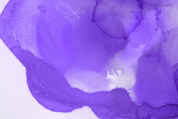 Purple liquid ink, digital wallpaper