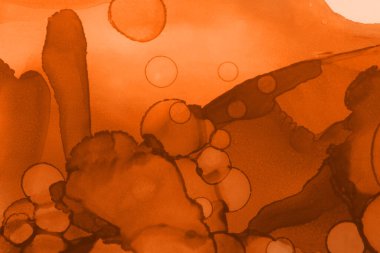 turuncu sıvı mürekkep, dijital duvar kağıdı