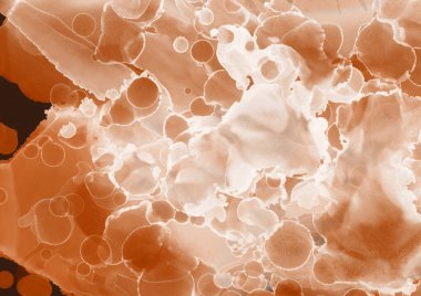 turuncu sıvı mürekkep, dijital duvar kağıdı