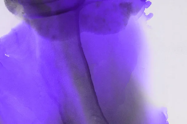 Фиолетовые Жидкие Чернила Цифровые Обои — стоковое фото