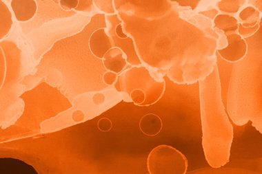 turuncu sıvı mürekkep, dijital duvar kağıdı