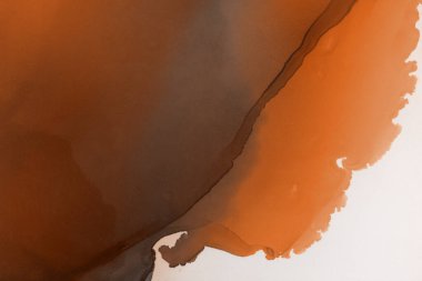 turuncu sıvı mürekkep, dijital duvar kağıdı