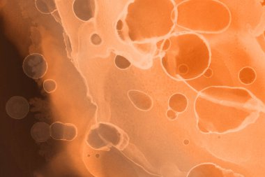 turuncu sıvı mürekkep, dijital duvar kağıdı