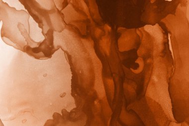 turuncu sıvı mürekkep, dijital duvar kağıdı