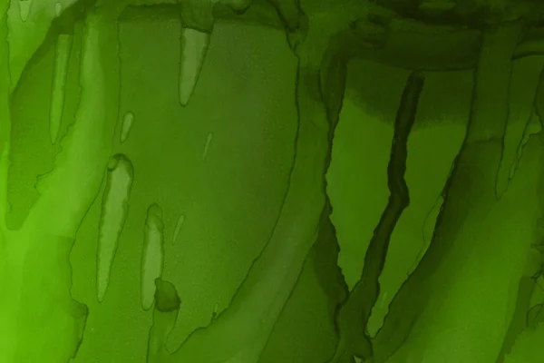 Яскраво Зелене Чорнило Цифрові Шпалери — стокове фото