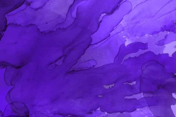 Tinta Líquida Púrpura Fondo Pantalla Digital — Foto de Stock