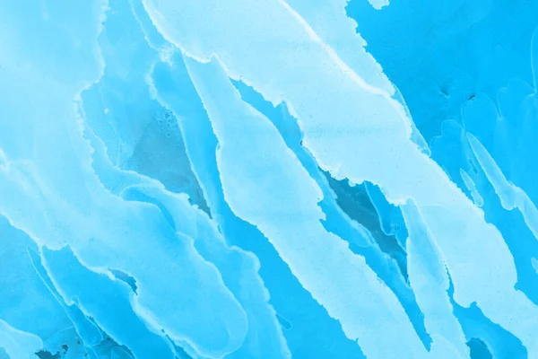 Kék Folyékony Tinta Digitális Tapéta — Stock Fotó
