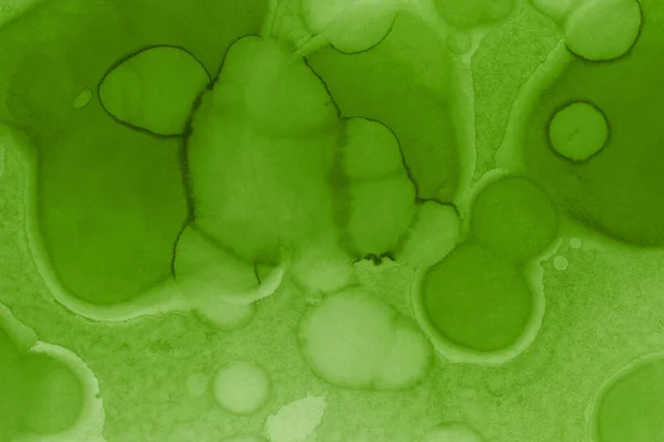 Levendige Groene Inkt Digitaal Behang — Stockfoto