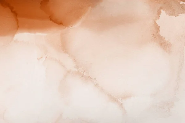 Orange Flytande Bläck Digital Tapet — Stockfoto