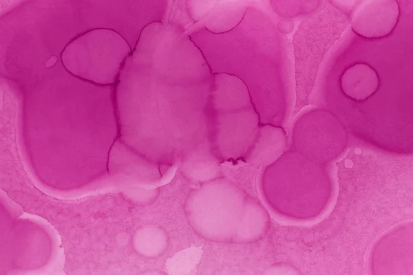 Růžový Tekutý Inkoust Digitální Tapety — Stock fotografie