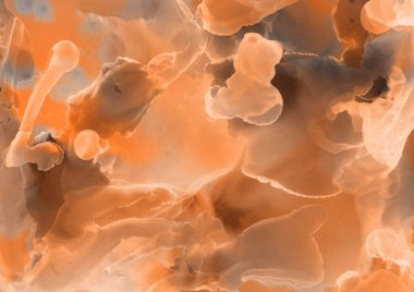 turuncu sıvı mürekkep, dijital duvar kağıdı