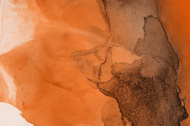 turuncu sıvı mürekkep, dijital duvar kağıdı