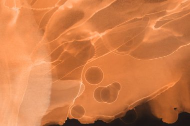 turuncu sıvı mürekkep, dijital duvar kağıdı