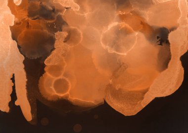 turuncu sıvı mürekkep, dijital duvar kağıdı