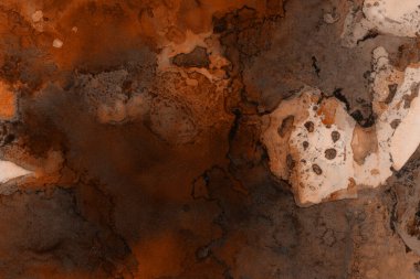 turuncu sıvı mürekkep, dijital duvar kağıdı