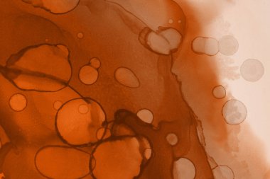 turuncu sıvı mürekkep, dijital duvar kağıdı