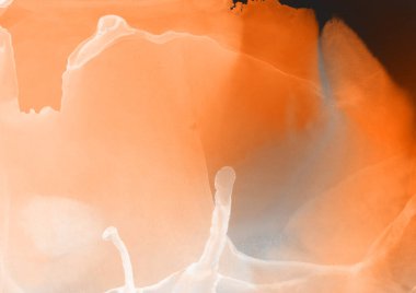 turuncu sıvı mürekkep, dijital duvar kağıdı