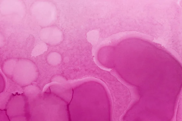 Pink Liquid Ink Digital Wallpaper — Stock Photo, Image