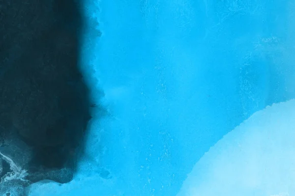 Голубые Жидкие Чернила Цифровые Обои — стоковое фото