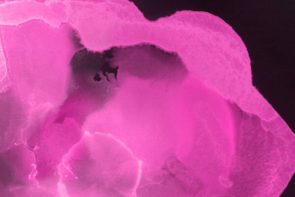 Pink liquid ink, digital wallpaper