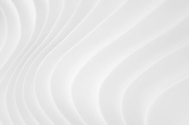 Yüksek teknoloji monokrom siyamatik soyut arka plan. Organik siber punk yapısı. Ses dalgalarının üç boyutlu görüntüleme efekti.