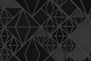 Soyut arkaplan. Basit 3D. Ritm dokusu. Üç boyutlu canlandırma çizimi.