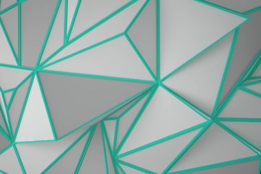 Çizgiler soyut arkaplan. Üç boyutlu duvar dokusu. Üç boyutlu canlandırma çizimi.