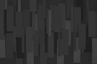 Soyut arkaplan. Basit 3D. Ritm dokusu. Üç boyutlu canlandırma çizimi.