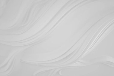 Yüksek teknoloji monokrom siyamatik soyut arka plan. Organik siber punk yapısı. Ses dalgalarının üç boyutlu görüntüleme efekti.