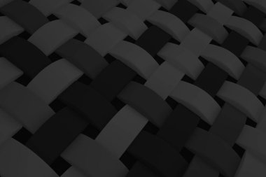 Soyut arkaplan. Basit 3D. Ritm dokusu. Üç boyutlu canlandırma çizimi.