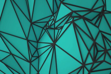 Çizgiler soyut arkaplan. Üç boyutlu duvar dokusu. Üç boyutlu canlandırma çizimi.