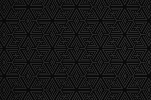 High Technology Geometria Cymatics Elvont Háttér Organikus Cyberpunk Struktúra Háromdimenziós — Stock Fotó