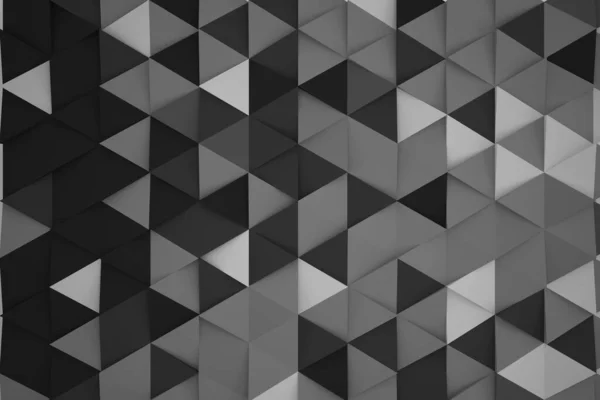 Pozadí Trojúhelníkových Tvarů Mozaika Nízkých Trojúhelníků Pozadí Krystalů — Stock fotografie