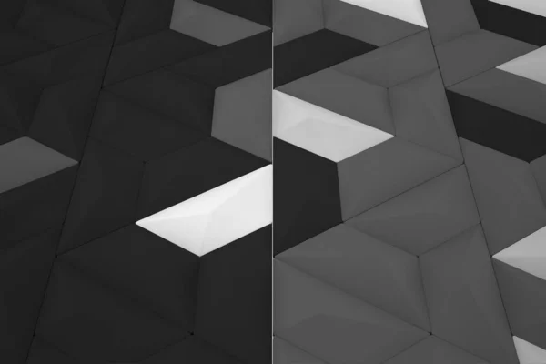Trigonale Formen Hintergrund Low Poly Dreiecke Mosaik Kristallkulisse — Stockfoto
