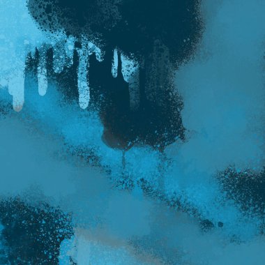 mavi sprey boya soyut duvar kağıdı