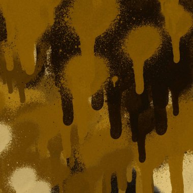 Sarı sprey boya soyut duvar kağıdı