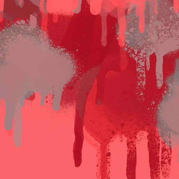 Rote Sprühfarbe Abstrakte Tapete — Stockfoto