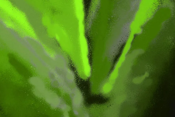 Green Spray Paint Abstract Wallpaper — Stock Photo, Image